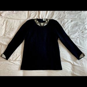 Vintage Beaded Mike Korwin Sweater